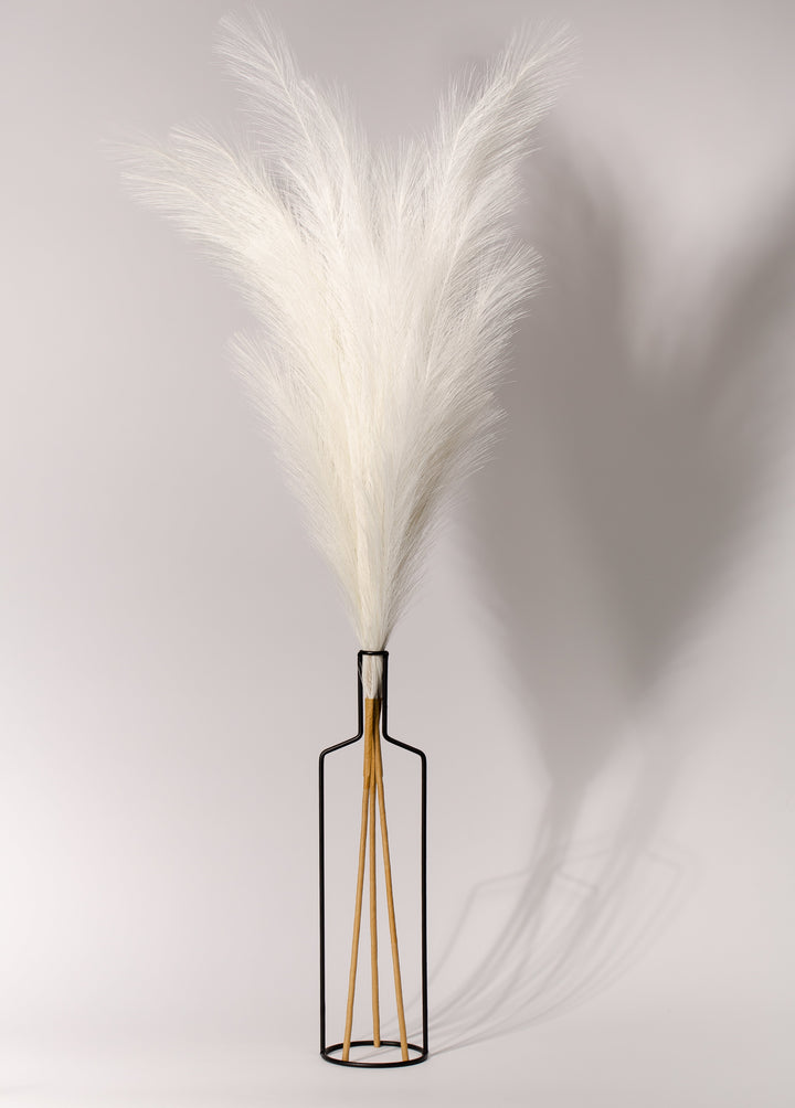 FAUX PAMPAS GRASS - Black