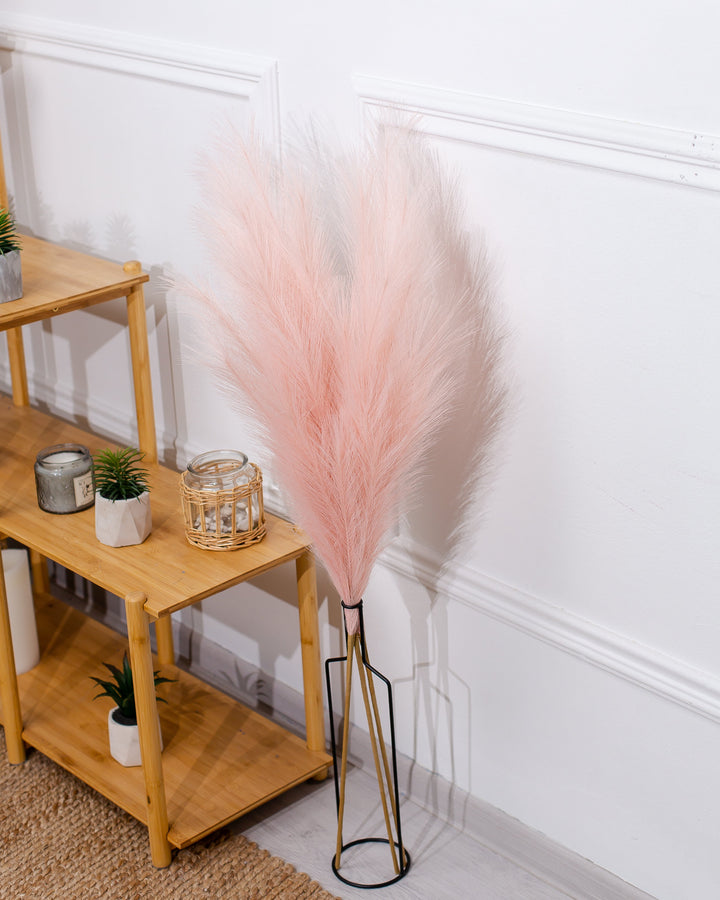 FAUX PAMPAS GRASS - Black